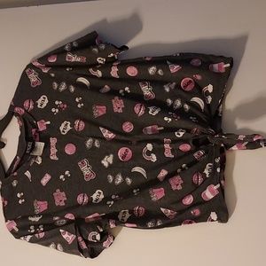 Modern Lux Tied Crop Top